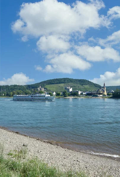 Bad Hoenningen Rhine River Rhineland Palatinate Germany — 图库照片