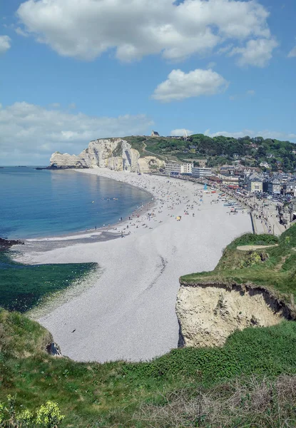 Etretat Normandy Channel France — Stock Photo, Image