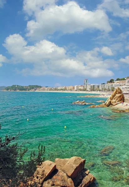 Lloret Mar Costa Brava Catalonia Mediterranean Sea Spain — Stock Photo, Image