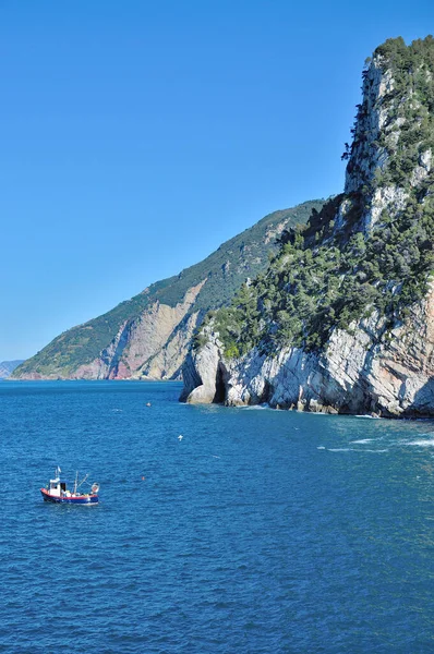 Costa Porto Venere Riviera Italiana Liguria Italia — Foto de Stock