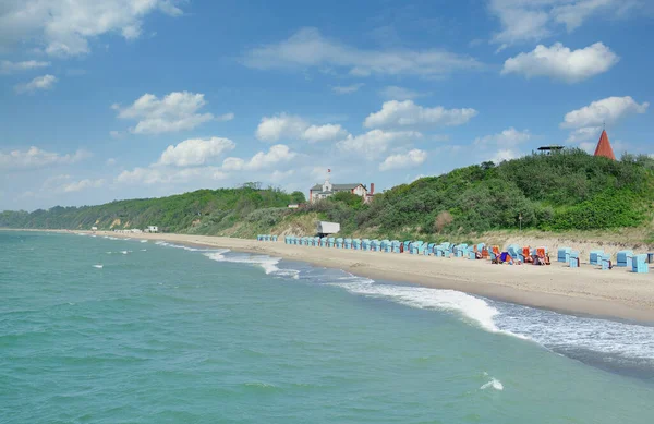 Plage Rerik Mer Baltique Mecklembourg Poméranie Occidentale Allemagne — Photo