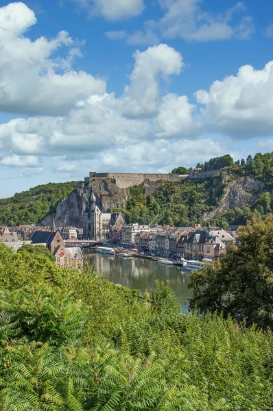 Dinant River Meuse Wallonia Belgium — Stock Photo, Image
