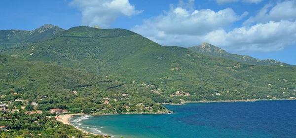 Plaja Satul Procchio Insula Elba Toscana Marea Mediterană Italia — Fotografie, imagine de stoc