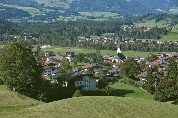 Village Koessen Tyrol Autriche — Photo