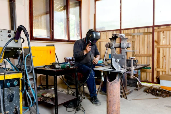 Herramienta Vise Industrial Taller Para Apoyar Trabajo Duro Herramienta Para —  Fotos de Stock