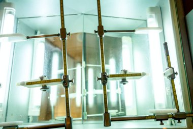 Ölçme aletleri hasta için hazır ayak