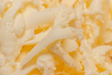 rendelenmiş tereyağı yakın çekim