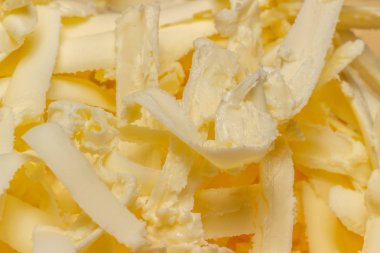 rendelenmiş tereyağı yakın çekim