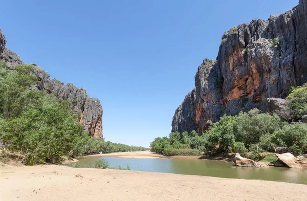 Windjana Gorge National Park Part 375 Million Year Old Devonian — Stock Photo, Image