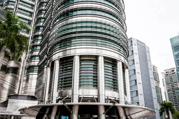 Самое Высокое Здание Мире Сих Пор Является Достопримечательностью Малайзии Башни — стоковое фото