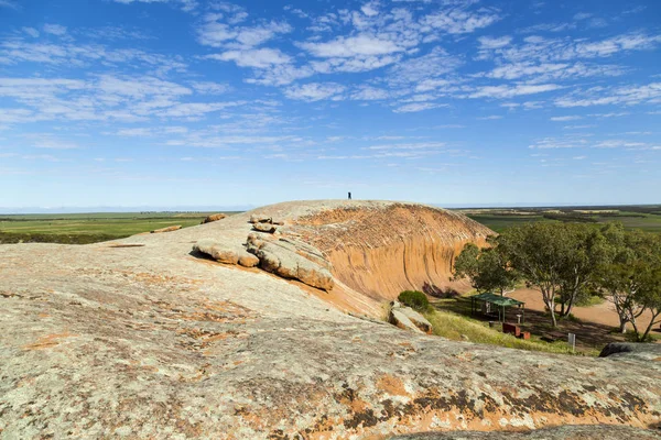 Pildappa Rock Jest Unikatowy Inselberg Różowy Znajduje Się Północny Wschód — Zdjęcie stockowe