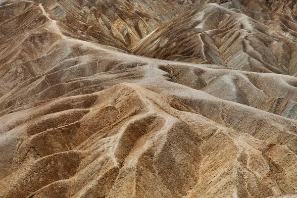 Zabriskie Point Jest Częścią Amargosa Zakres Znajduje Się Wschód Doliny — Zdjęcie stockowe