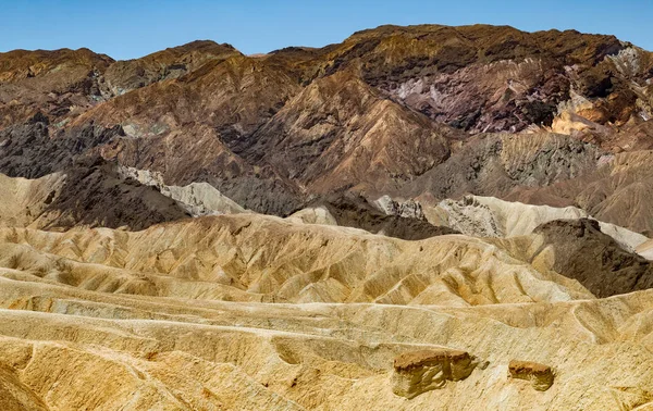 Zabriskie Point Része Amargosa Tartomány Keletre Helyezkedik Death Valley Ben — Stock Fotó