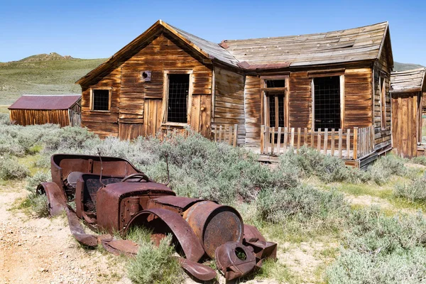 Bodie Ville Fantôme Historique Bodie Est Maintenant Une Authentique Ville — Photo