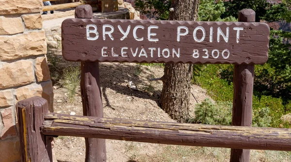 Bryce Canyon National Park Noto Gli Hoodoos Color Cremisi Che — Foto Stock