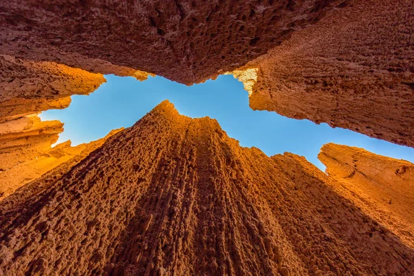 Cathedral Gorge State Park Located Long Narrow Valley South Eastern — Stock Photo, Image