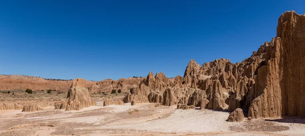 Cathedral Gorge State Park Található Egy Hosszú Keskeny Völgy Dél — Stock Fotó