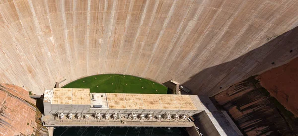 Glen Canyon Dam Arch Gravitation Hårdnafördämningen Coloradofloden Norra Arizona Usa — Stockfoto