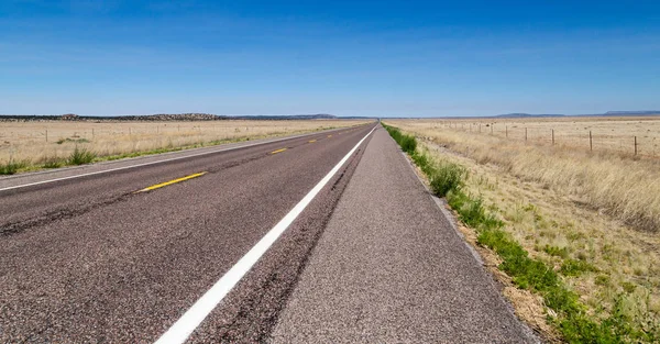 Ruta Entre Seligman Kingman Estableció Noviembre 1926 Con Señales Tráfico — Foto de Stock