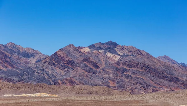 Umělcova Cesta Death Valley Tak Nazvaný Protože Všechny Barvy Jevit — Stock fotografie