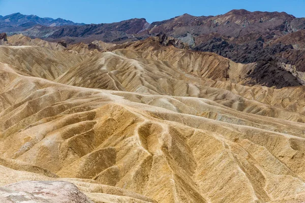 Zabriskie Point Part Amargosa Range Located East Death Valley Noted — Stock Photo, Image