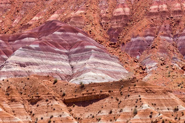 Vermilion Cliffs Közelében Levente Meredek Erodált Escarpments Elsősorban Álló Pala — Stock Fotó