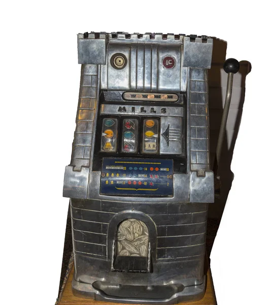 An old fashioned slot machine — Stock Photo, Image