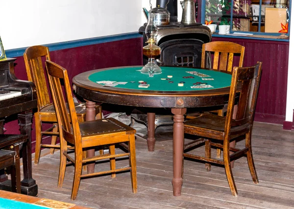 Saloon de jeu à l'ancienne — Photo