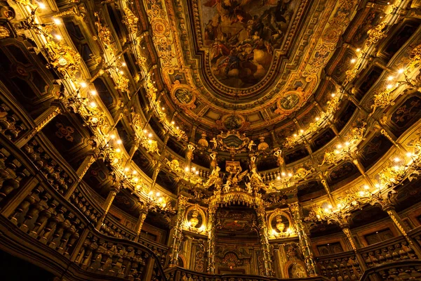 Margrawialna Opera Bayreuth Niemcy Barokowy Styl Unesco Lista Światowego Dziedzictwa — Zdjęcie stockowe