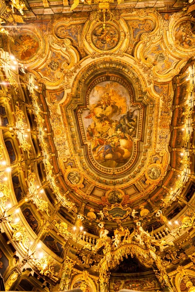 Casa Ópera Margravial Bayreuth Alemanha Estilo Barroco Unesco Património Mundial — Fotografia de Stock