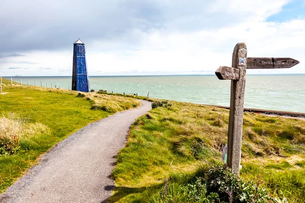 Samphire Hoe Country Park Situated Miles West Dover Kent Southeast — Stock Photo, Image