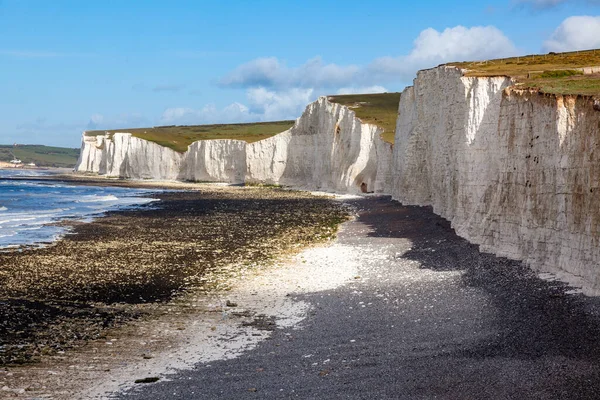 White Cliffs Dover Part North Downs Formation Region English Coastline — Stock Photo, Image