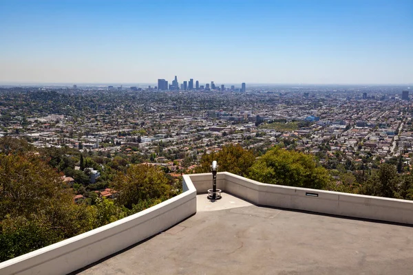 Los Angeles Griffith Lookout — Stock Photo, Image