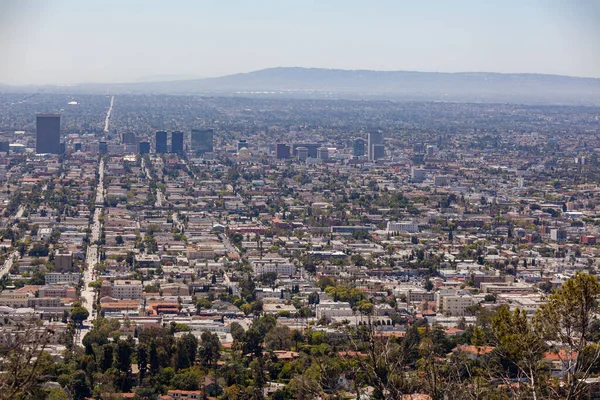 Los Angeles Från Griffith Utkik — Stockfoto