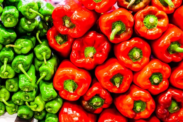 Belos Pimentos Mercado — Fotografia de Stock