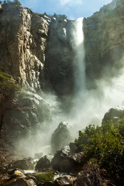 Yosemite Fallsi Highest Waterfall Yosemite National Park Dropping Total 425 — Stock Photo, Image