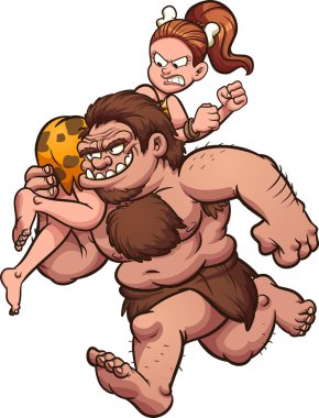 Adam kaçırma mağara adamı