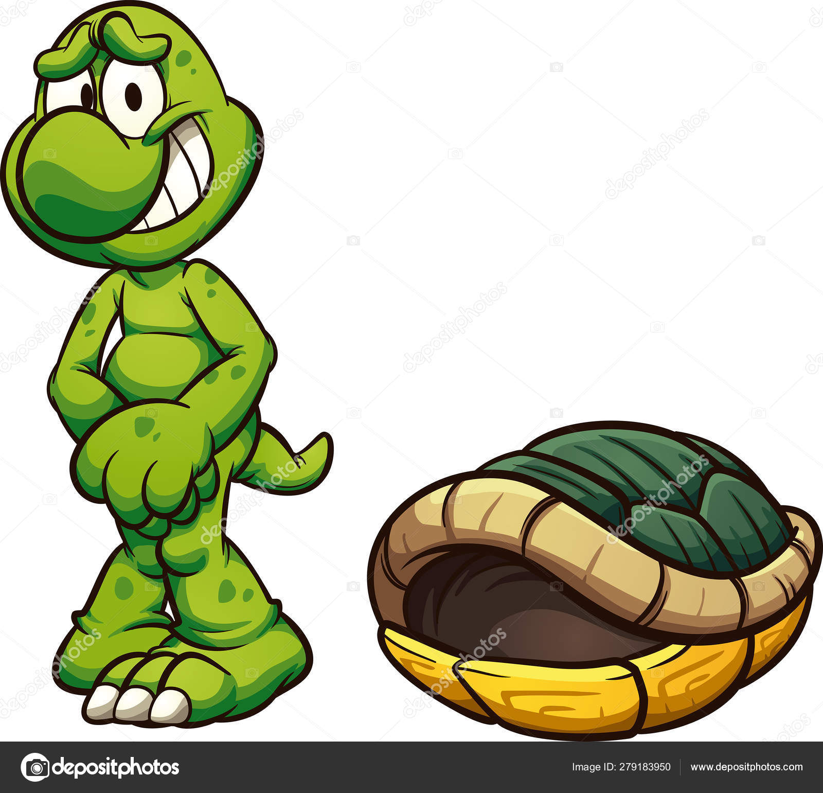 Ninja Turtles Shell Cartoon