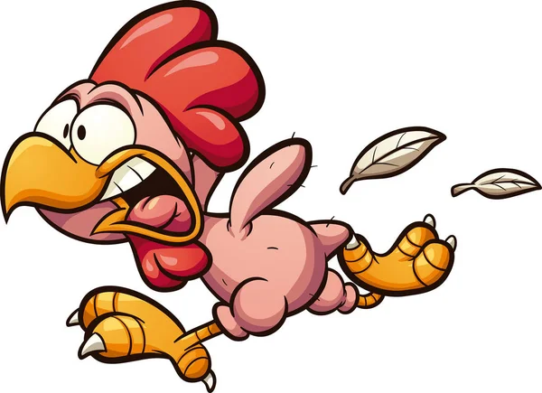 Plucked chicken Royalty Free Stock Illustrations