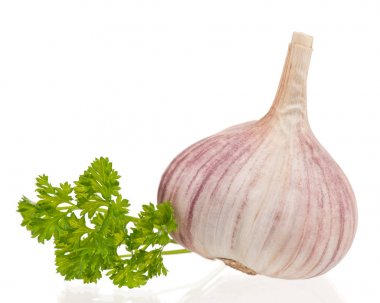 Taze sarımsak soğanı.