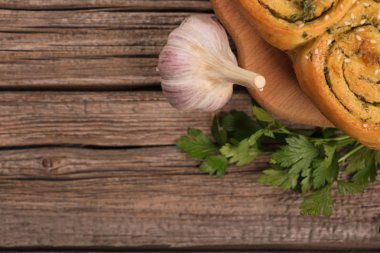 Geleneksel pişmiş pampushkas