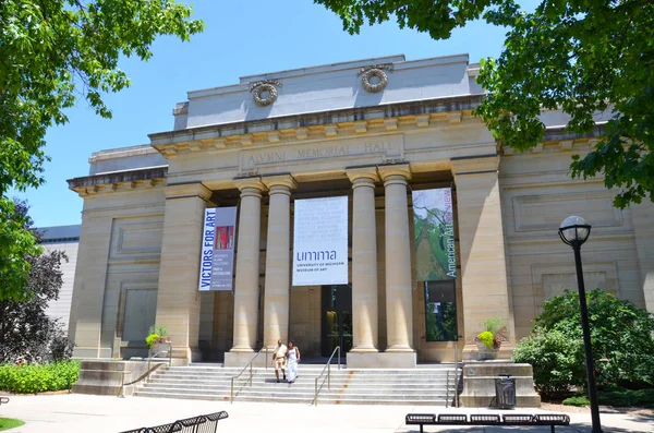 Ann Arbor Eua Julho 2017 Universidade Michigan Cujo Museu Arte — Fotografia de Stock