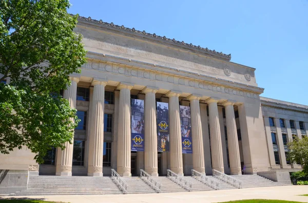 Ann Arbor Usa Julio 2017 Universidad Michigan Cuyo Angell Hall —  Fotos de Stock