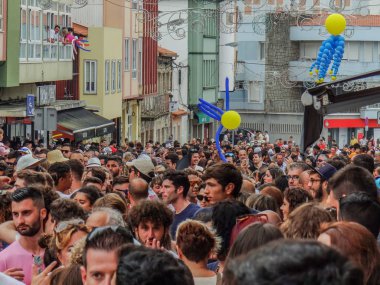Mugardos, A Coruna, Galicia, Ispanya Octopus Party 07-14-2018