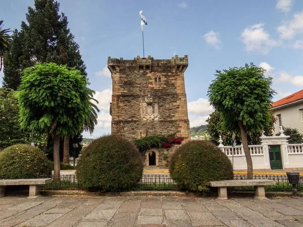 Torre Del Andrade Pontedeume — Foto de Stock