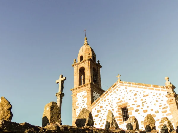 Θέα Από Χωριό Του San Andres Teixido — Φωτογραφία Αρχείου