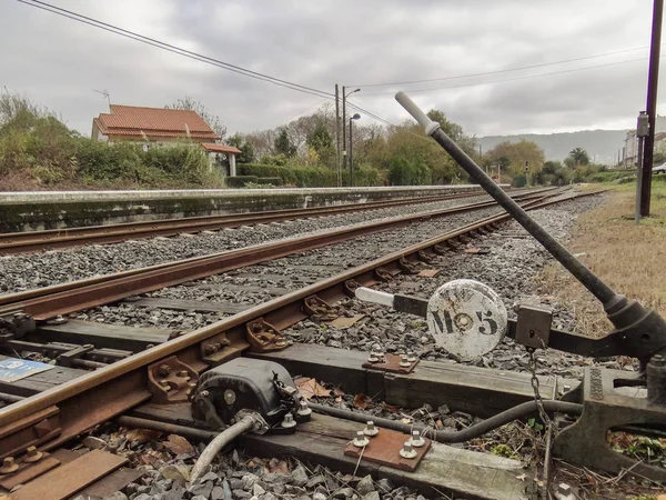 Antigua Estación Ferroviaria Pontedeume Sigue Pie Pesar Haber Sido Desactivada — Foto de Stock