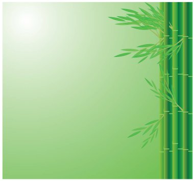 yeşil yaprakları ile tasarlamak vektör arka plan