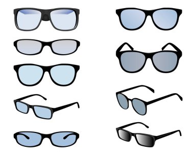 fashion eyeglass vector design clipart