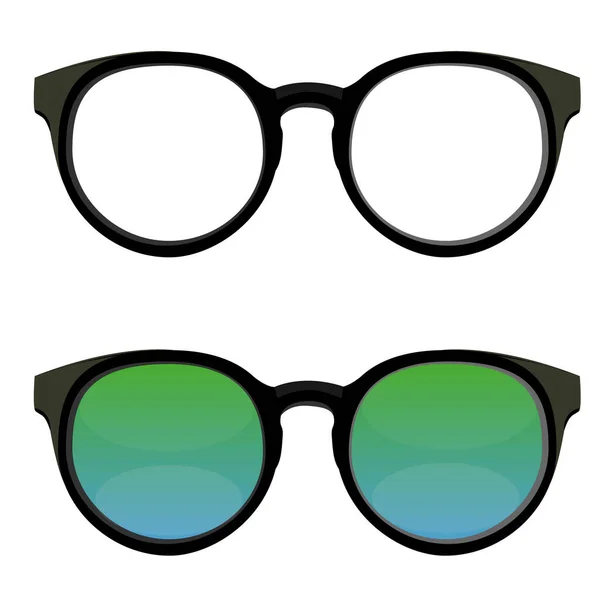 Diseño Vector Gafas Moda — Vector de stock